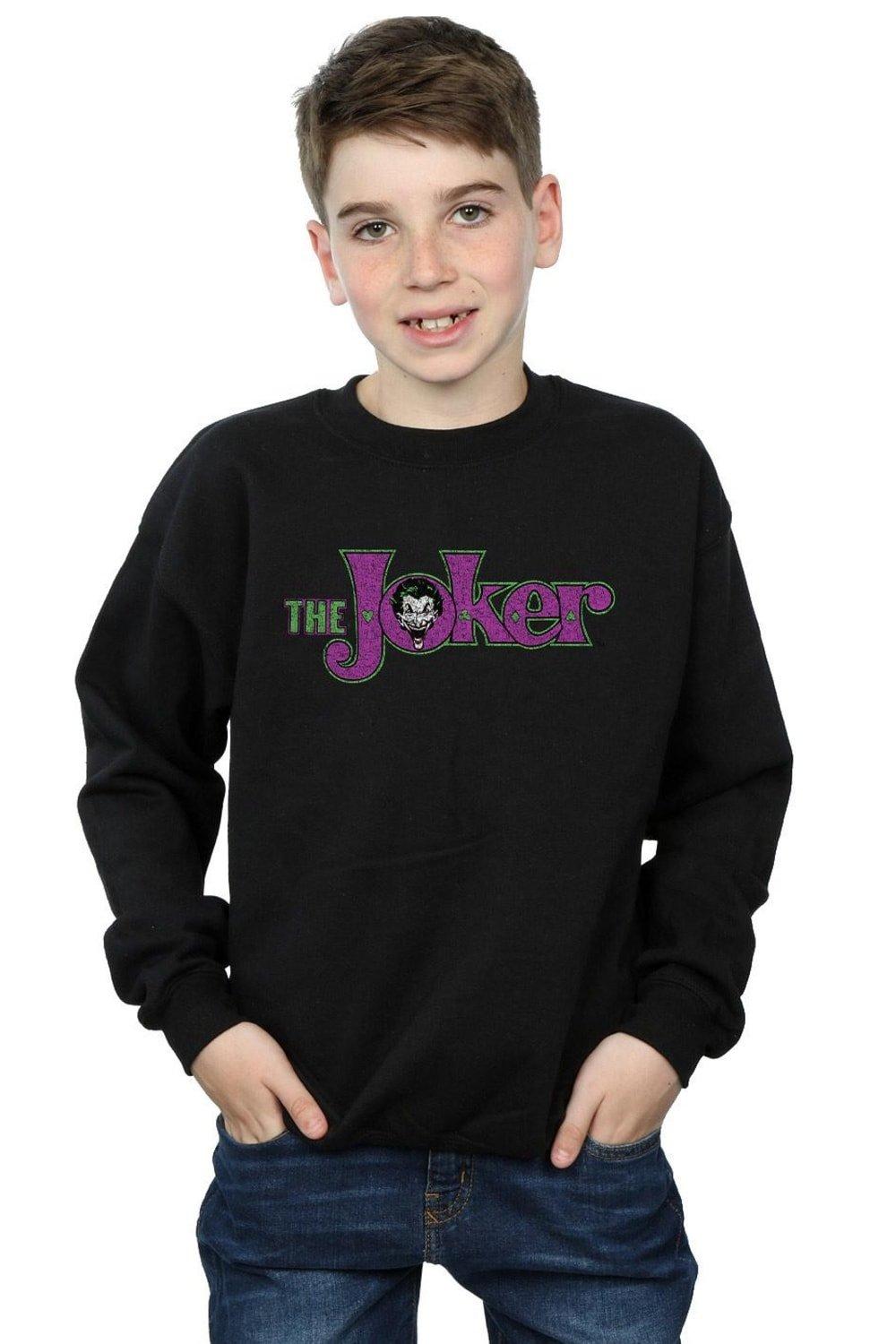 The Joker Crackle Logo Sweatshirt