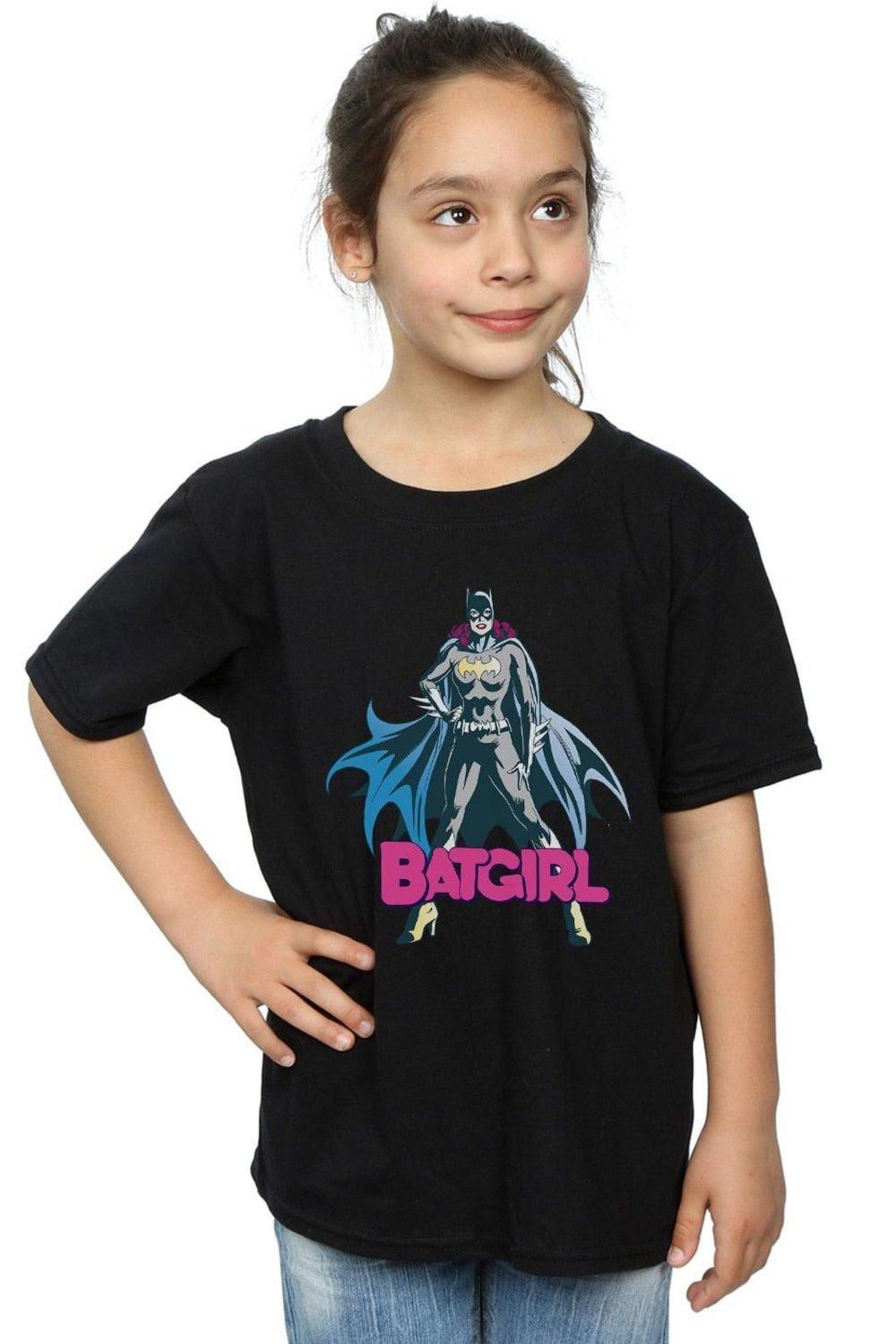 Batgirl Pose Cotton T-Shirt