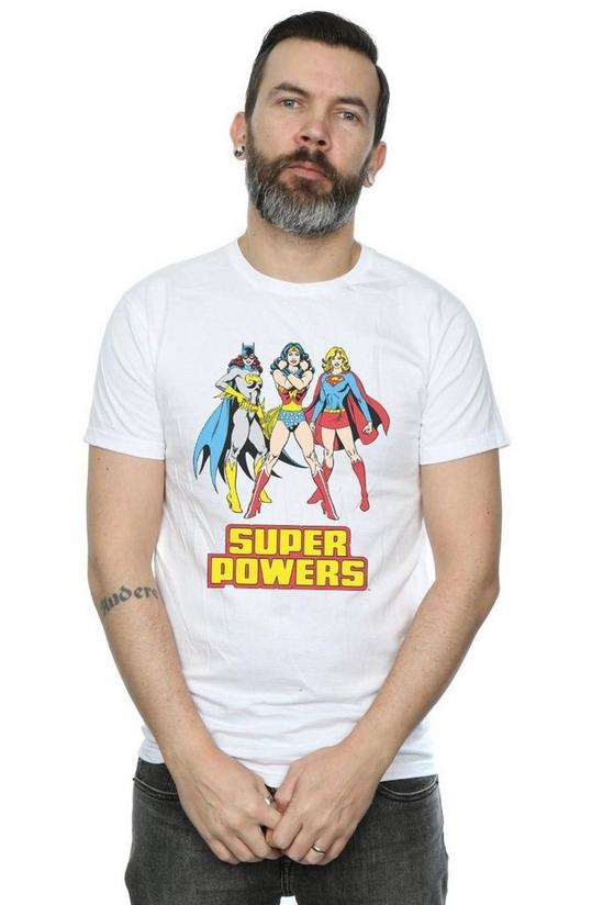 DC Super Hero Girls Super Power Wonder Woman Group Cotton T-Shirt 1