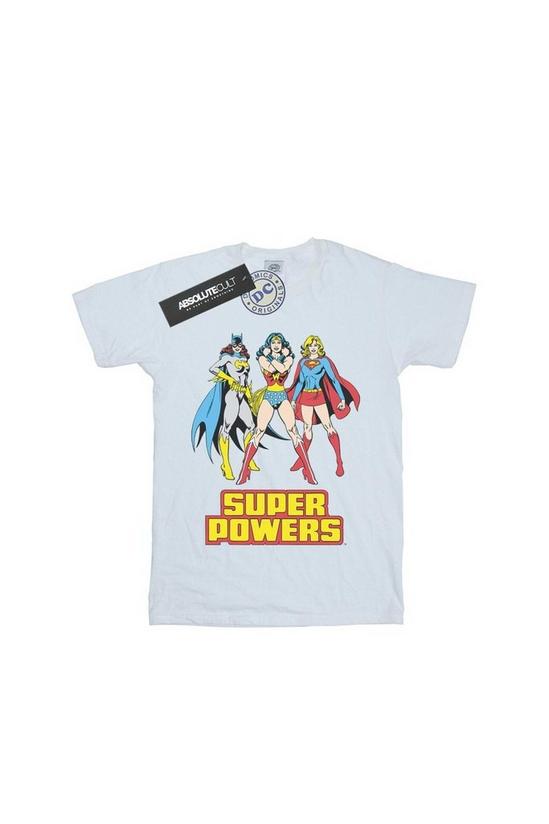 DC Super Hero Girls Super Power Wonder Woman Group Cotton T-Shirt 2