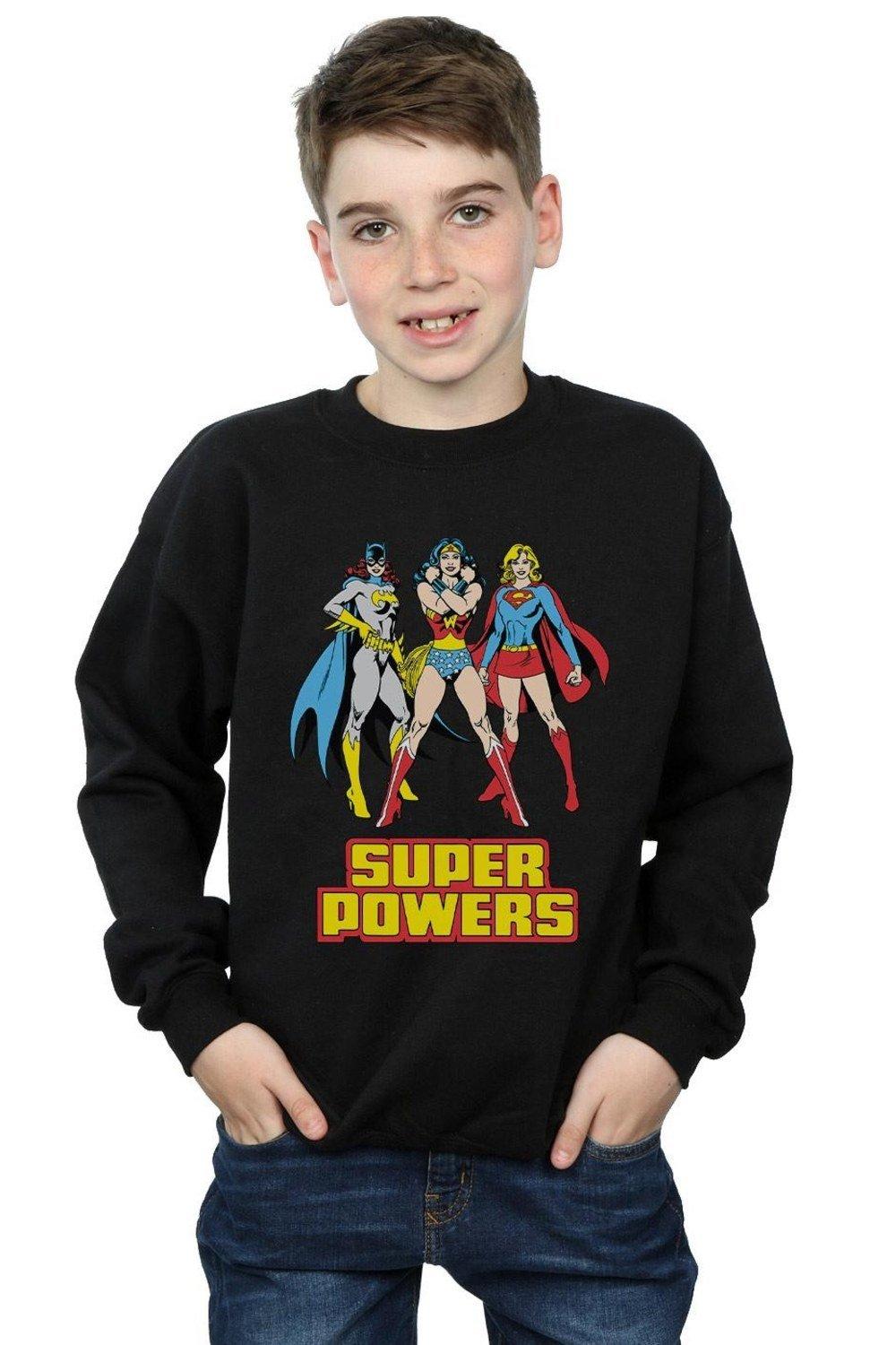 Wonder Woman Super Power Group Sweatshirt