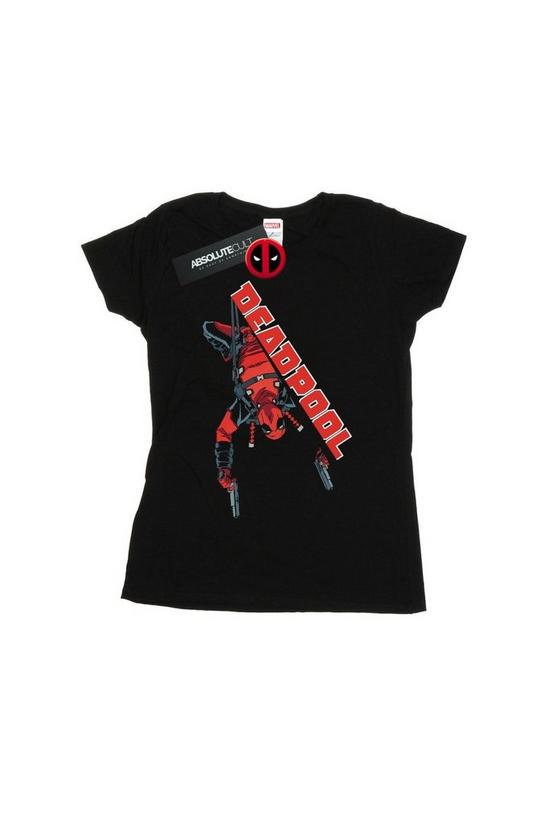 Marvel Deadpool Hang Split Cotton T-Shirt 2