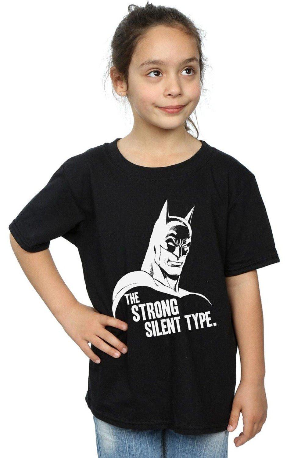 Superman Strong Silent Cotton T-Shirt