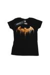 DC Comics Batman Arkham Knight Halloween Moon Logo Fill Cotton T-Shirt thumbnail 2