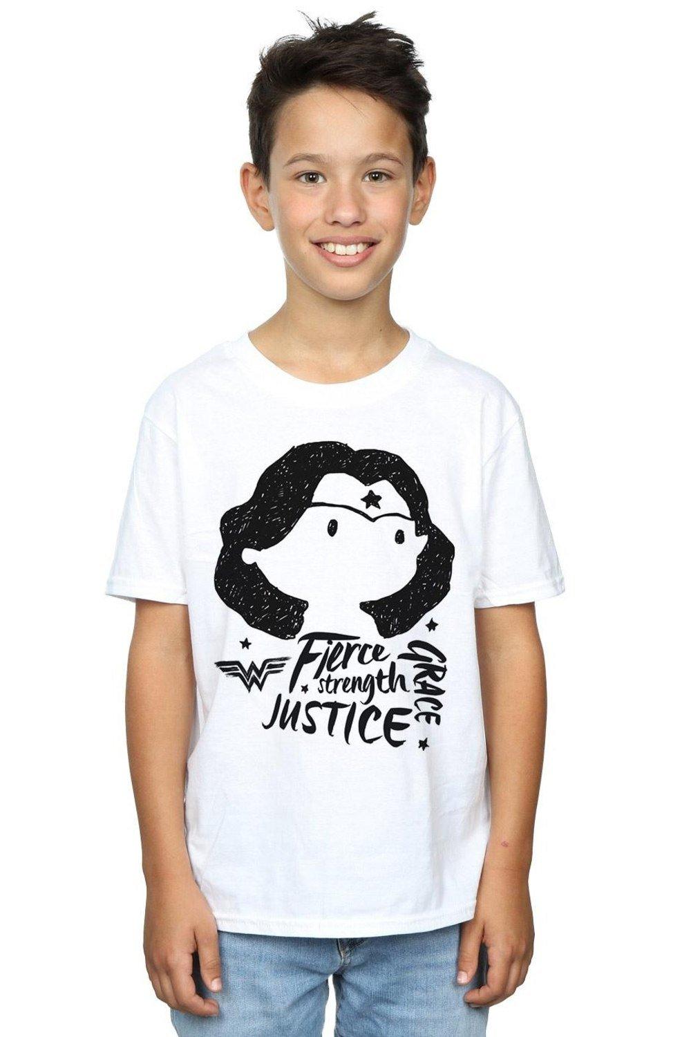 Wonder Woman Fierce Sketch T-Shirt