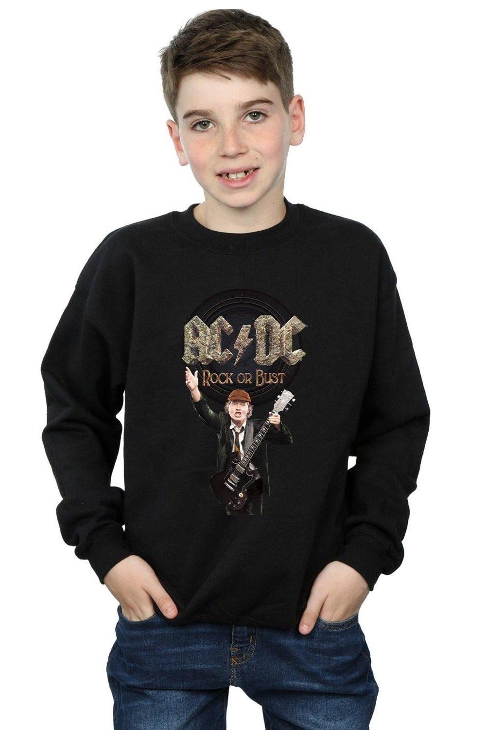 Rock Or Bust Angus Young Sweatshirt