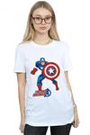 Marvel Captain America The First Avenger Cotton Boyfriend T-Shirt thumbnail 1