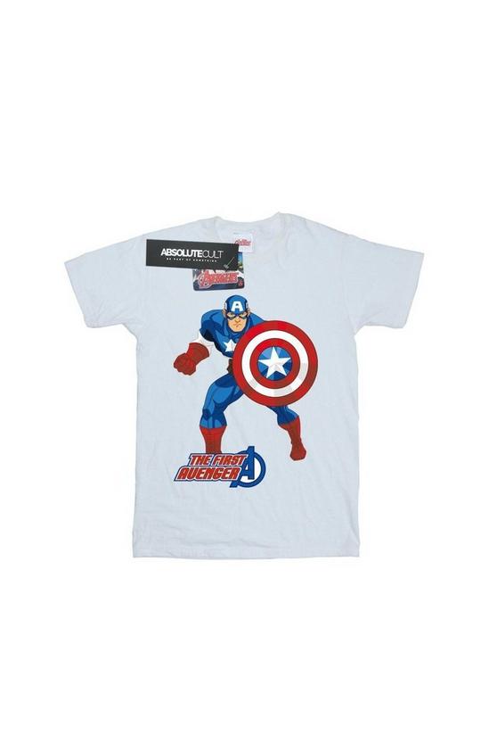 Marvel Captain America The First Avenger Cotton Boyfriend T-Shirt 2
