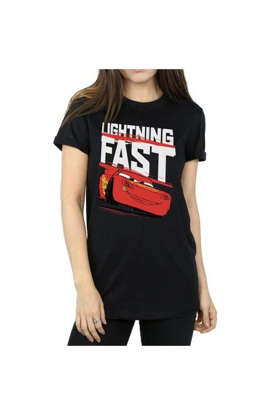 Disney Cars Lightning Fast Cotton Boyfriend T-Shirt 3