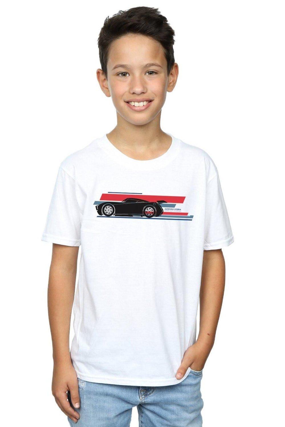 Cars Jackson Storm Stripes T-Shirt