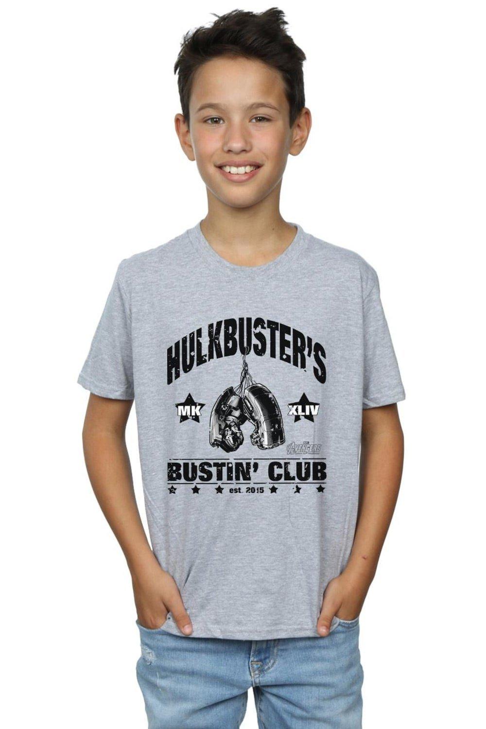 Iron Man Hulkbuster’s Bustin’ Club T-Shirt