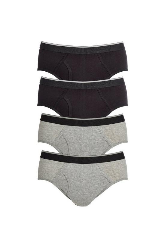 Cotton Traders 4 Pack Briefs 1