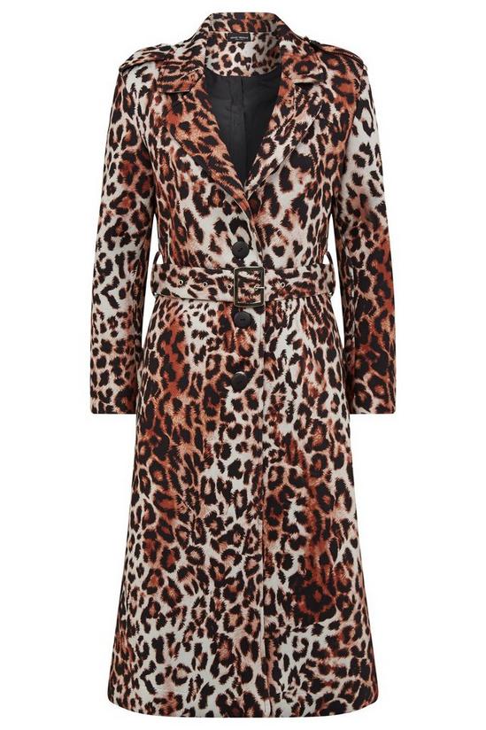 James Lakeland Leopard Belted Coat 4