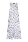 James Lakeland Maxi Linen Print Dress thumbnail 4