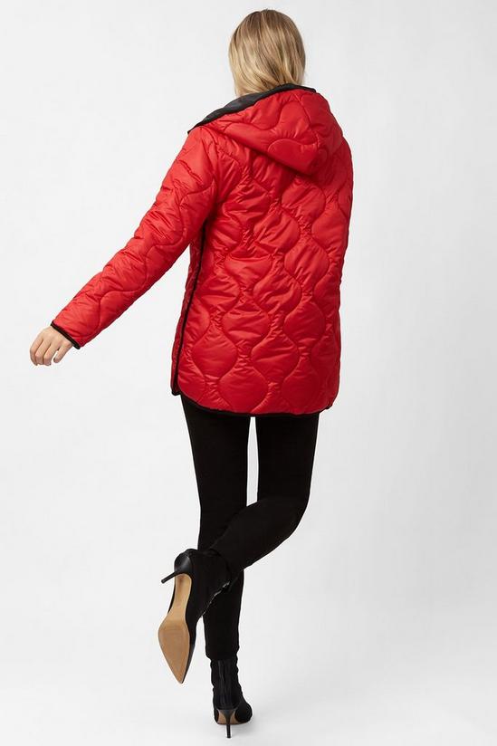 James Lakeland Quilted Pipe Edge Puffer Jacket 2
