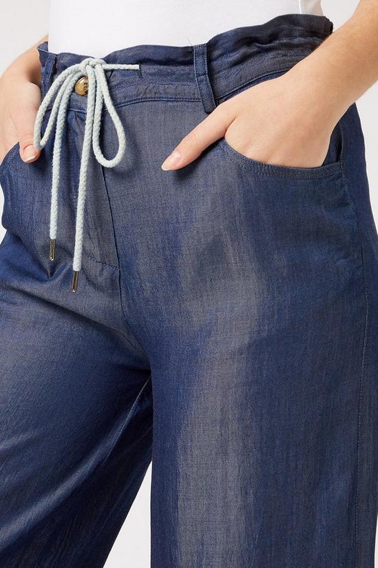 James Lakeland Drawstring Denim Trousers 3