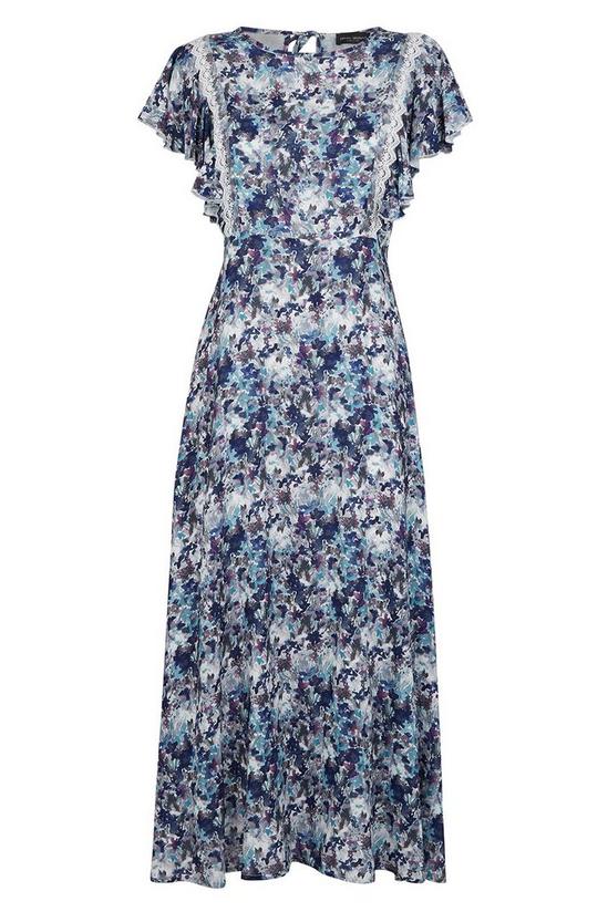 James Lakeland Lace Trim Floral Maxi Dress 4