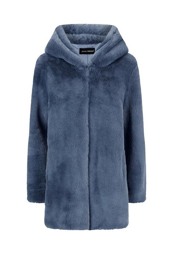 James Lakeland Faux fur hoodie coat 4