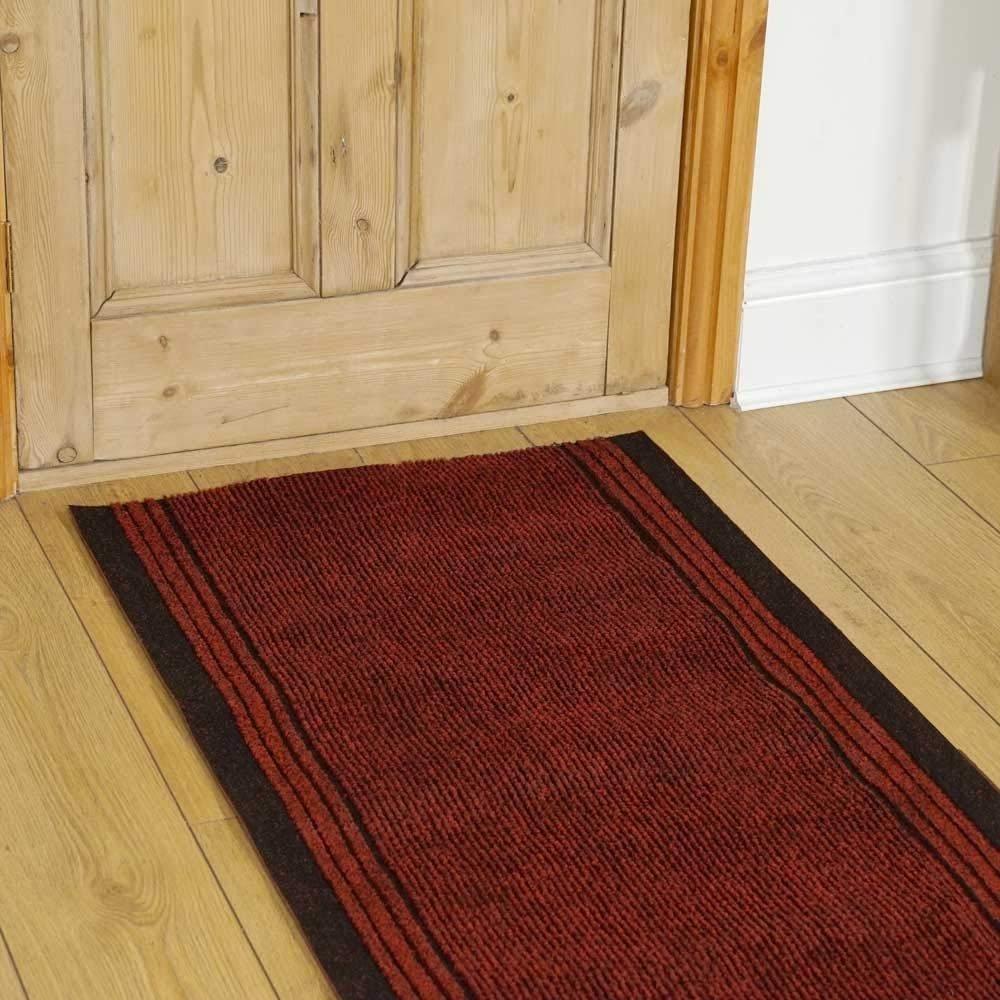 Red Inca Long Hallway Carpet Runner