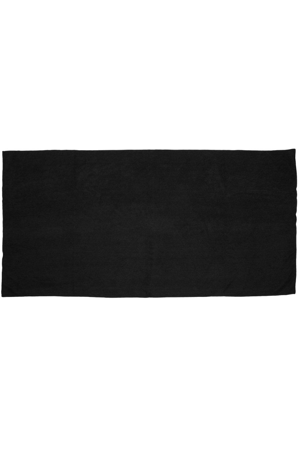 Towel City Microfibre Guest Towel|black