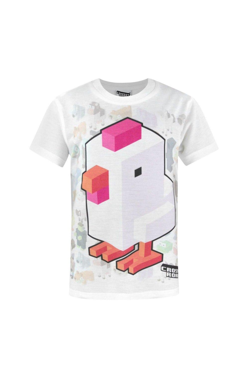 Crossy Road Official All-Over Sublimation Character Design T-Shirt
