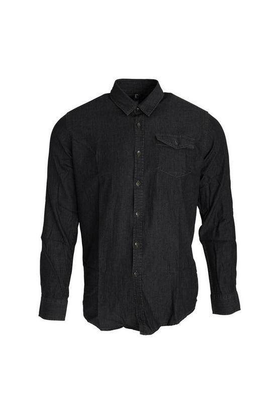 Premier Jeans Stitch Long Sleeve Denim Shirt 1