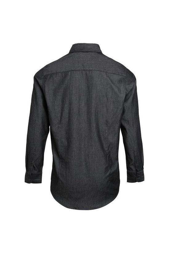 Premier Jeans Stitch Long Sleeve Denim Shirt 2