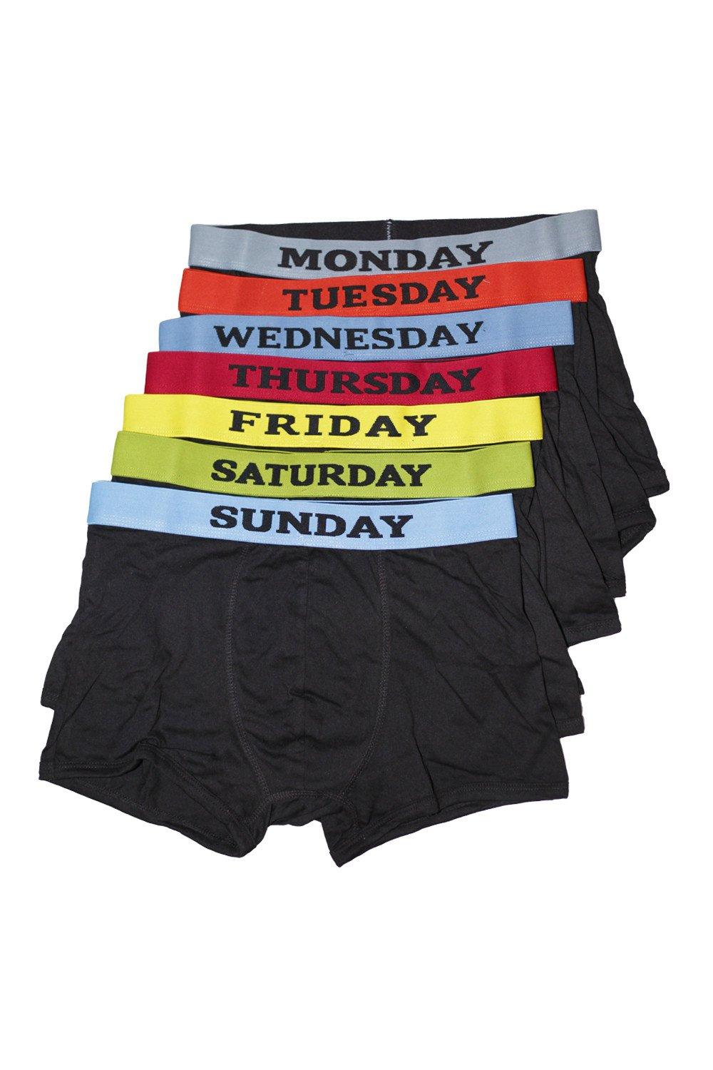 Days Of The Week Boxer Shorts / Underwear (Pack Of 7)