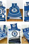 Chelsea FC Official Football Patch Single Duvet And Pillow Case Set thumbnail 2