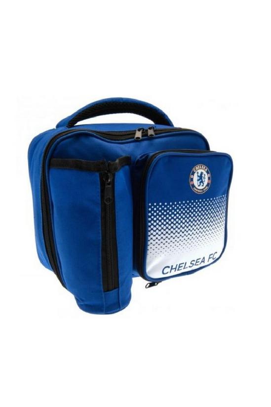 Chelsea FC Official Football Fade Design Lunch Bag 2