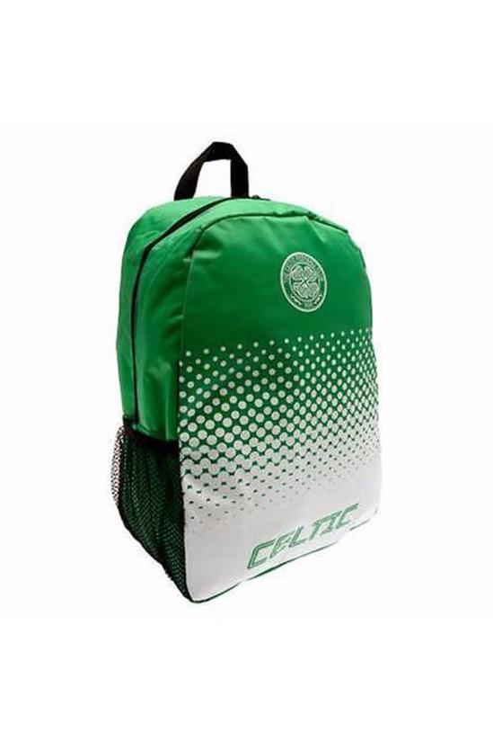 Celtic FC Official Fade Football Crest Design Backpack 1