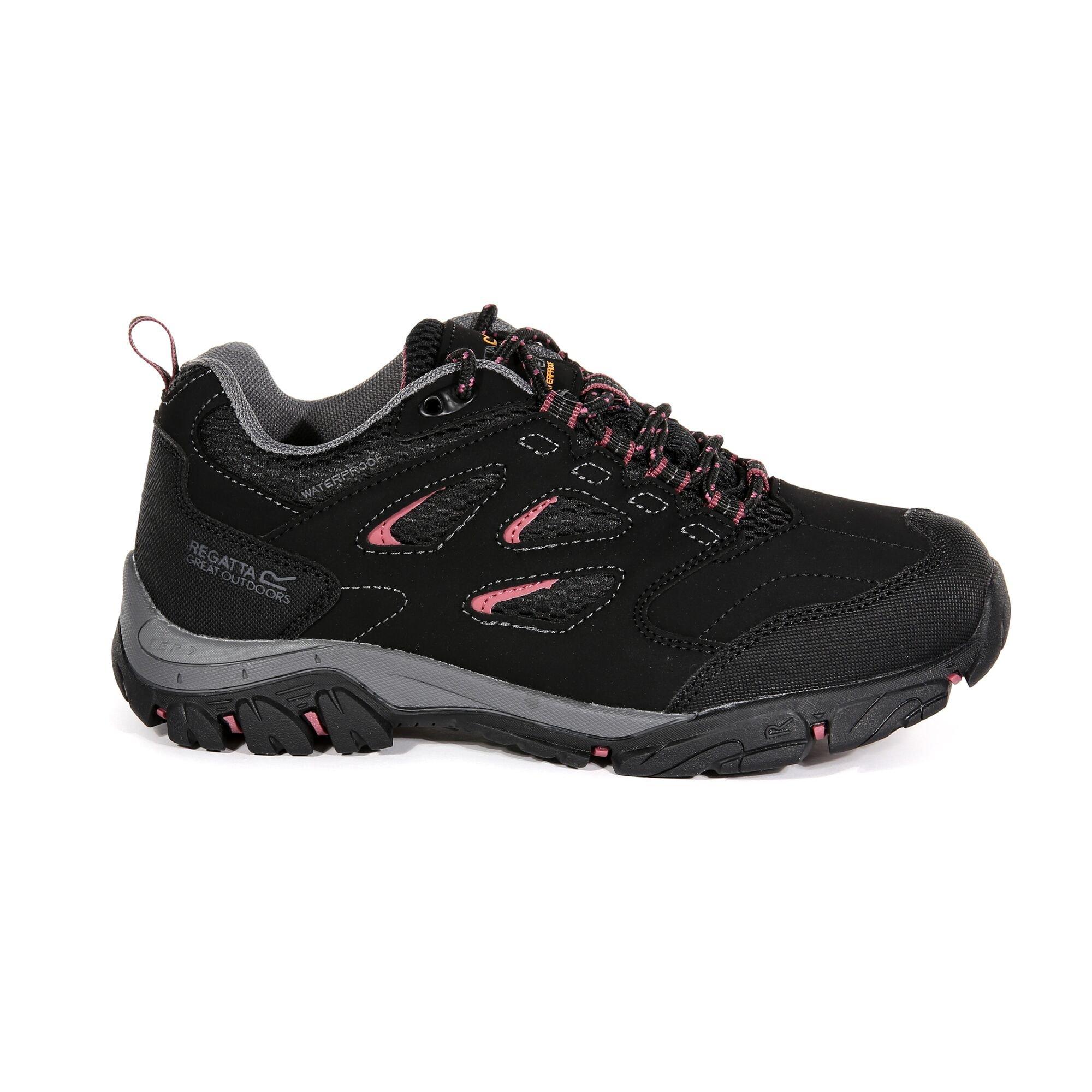 Regatta Women's 'Lady Holcombe IEP Low' Waterproof ISOTEX Hiking Boots|Size: 3|black