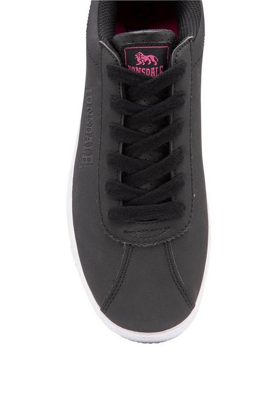 Lonsdale Black & Pink 'Gowan' Lace-Up Trainers 5
