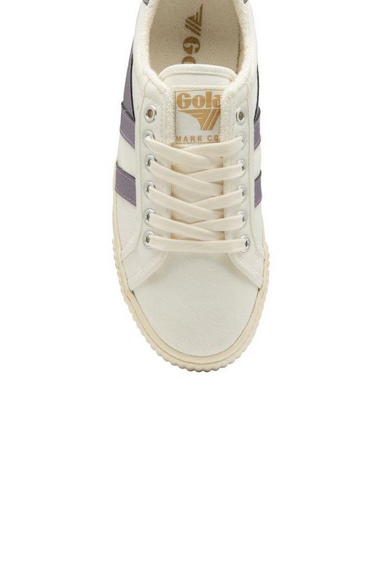 Gola 'Tennis Mark Cox' Canvas Lace-Up Trainers 5