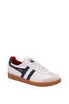 Gola 'Hurricane Leather' Leather Lace-Up Trainers thumbnail 1