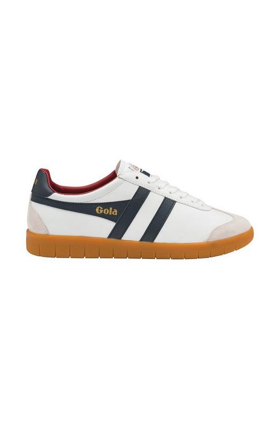 Gola 'Hurricane Leather' Leather Lace-Up Trainers 2