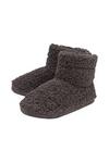 Dunlop Luxury Sherpa Memory Foam Slipper Boots thumbnail 1
