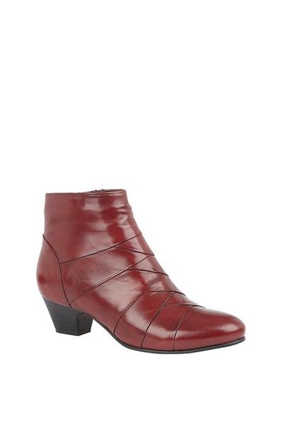 'Tara' Leather Ankle Boots