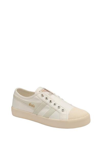 'Coaster Slip' Canvas Lace-Less Trainers