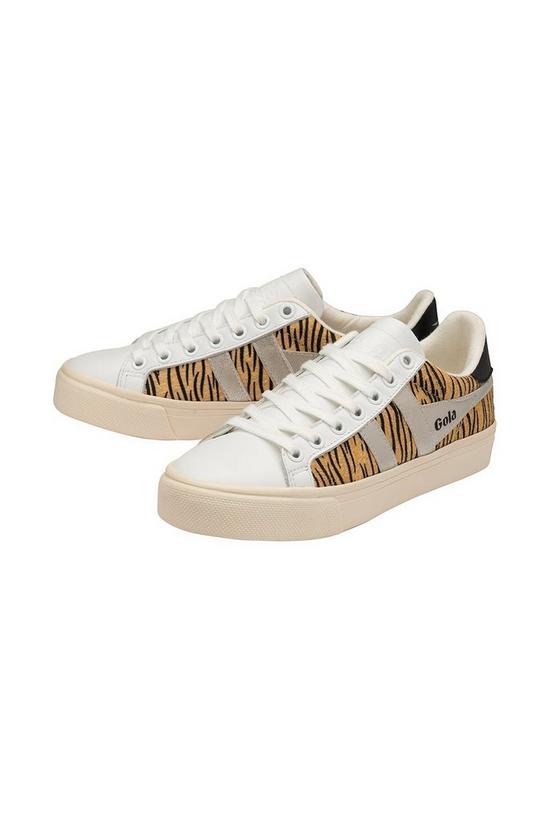 Gola 'Orchid II Africa' Ponyhair Lace-Up Trainers 3