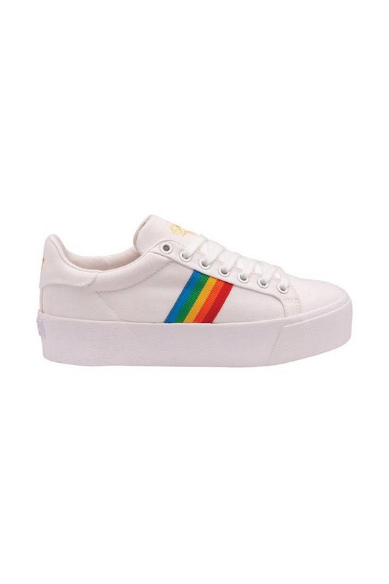 Gola 'Orchid Platform Rainbow' Lace-Up Trainers 2