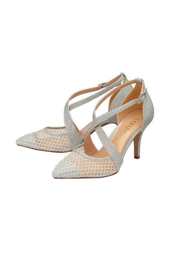 Lotus Silver 'Minerva' Court Shoes 2