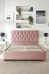 Catherine Lansfield Boutique Ottoman Storage Bed in Plush Velvet Fabric, Custom Made thumbnail 6