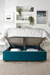 Catherine Lansfield Boutique Ottoman Storage Bed in Plush Velvet Fabric, Custom Made thumbnail 2