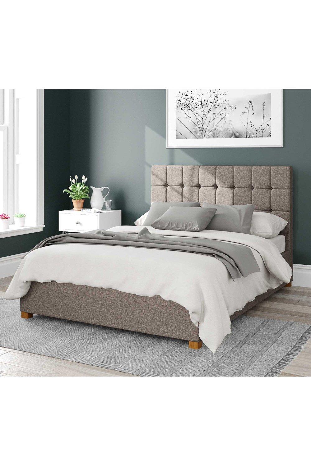 Sinatra Upholstered Ottoman Storage Bed, Yorkshire Knit Fabric