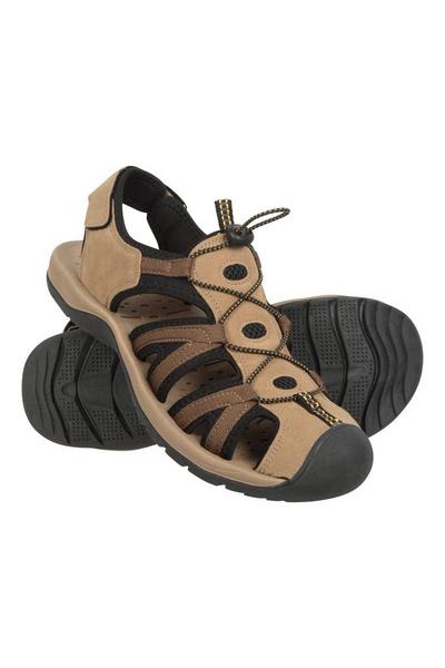 Shandals Comfortable Toe Covered Beach Hiking Sandals