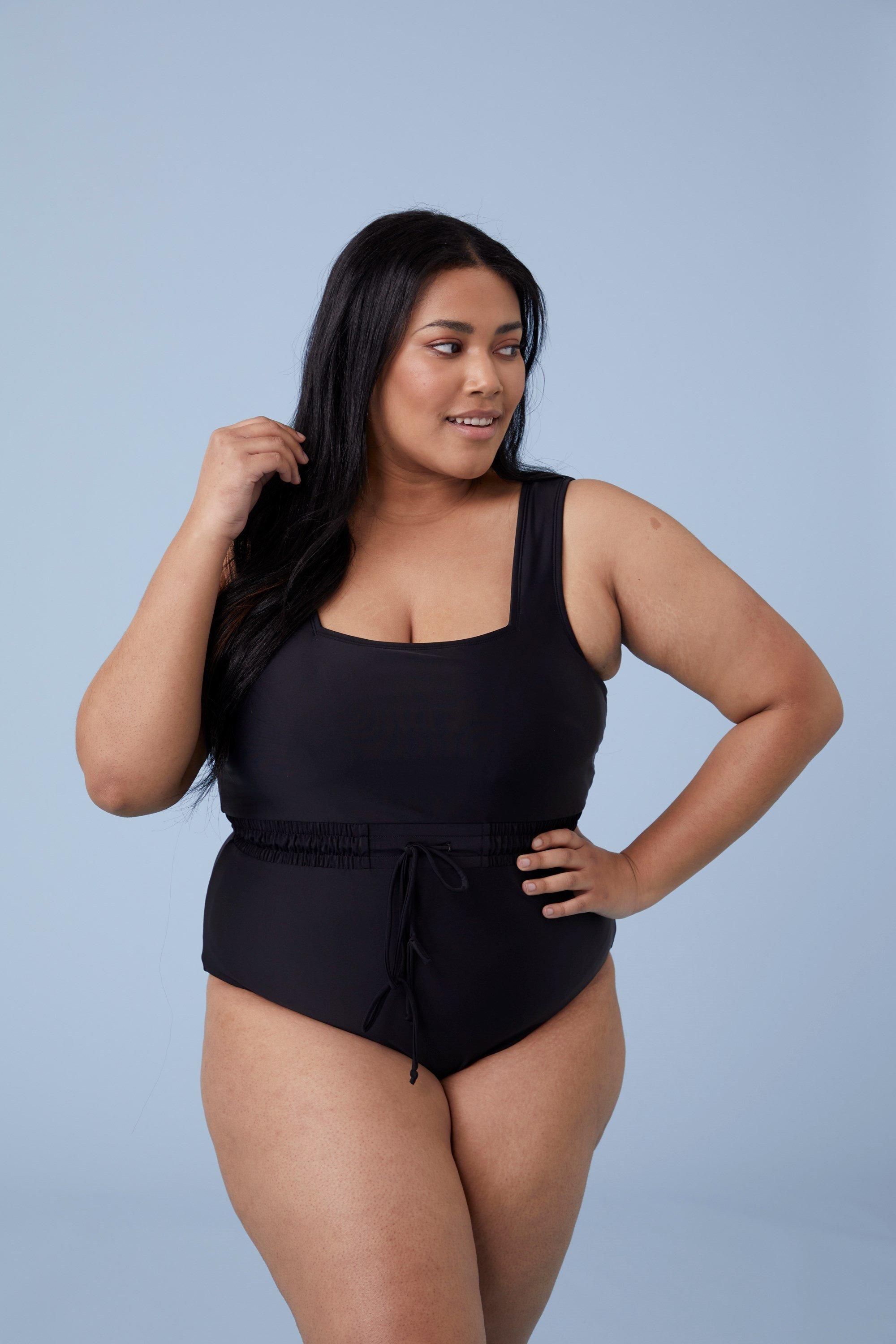 Catapult  Swimsuit  Casual Swimwear with Drawcord