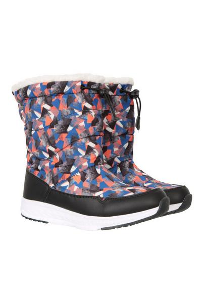 Glide  Printed Snow Boots  Waterproof Rubber Boot