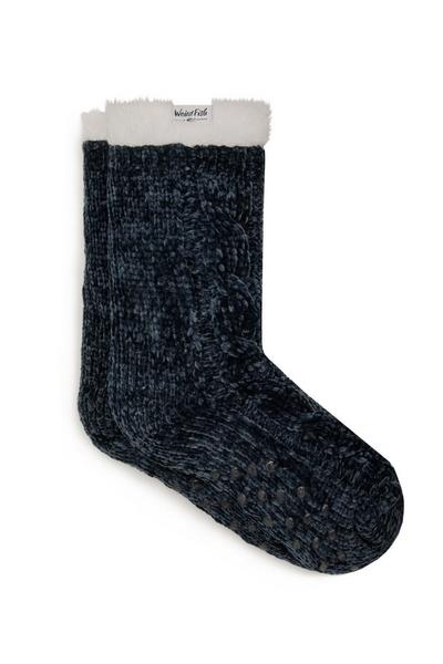 Mesa Chenille Slipper Socks