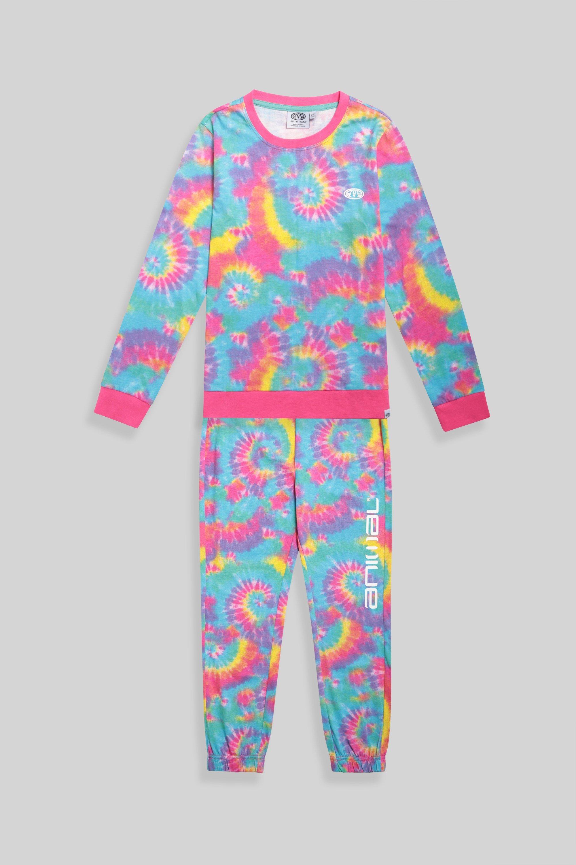 Dreamy  Pyjama Set  Printed Organic Soft Top Casual Warm Pants